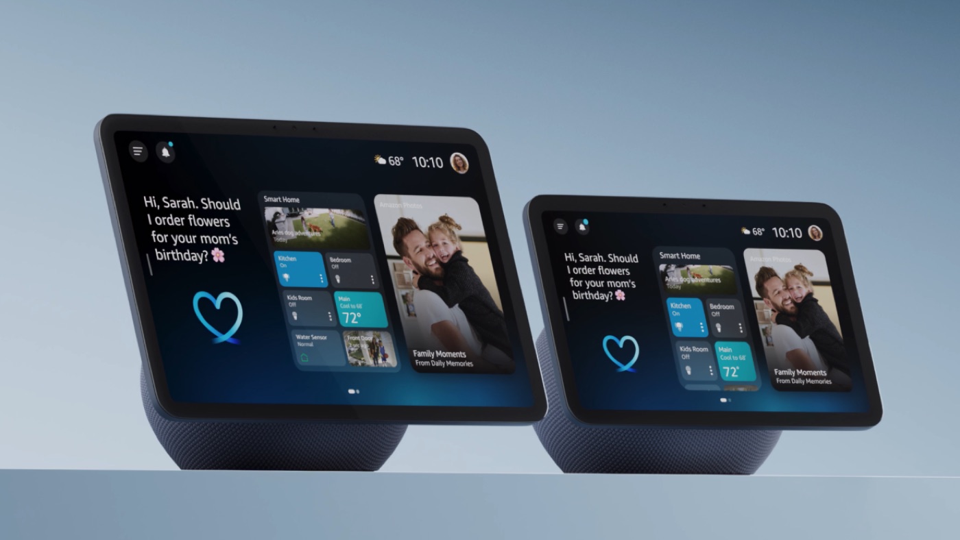 Amazon Echo Show 11 and Echo Show 8 displays
